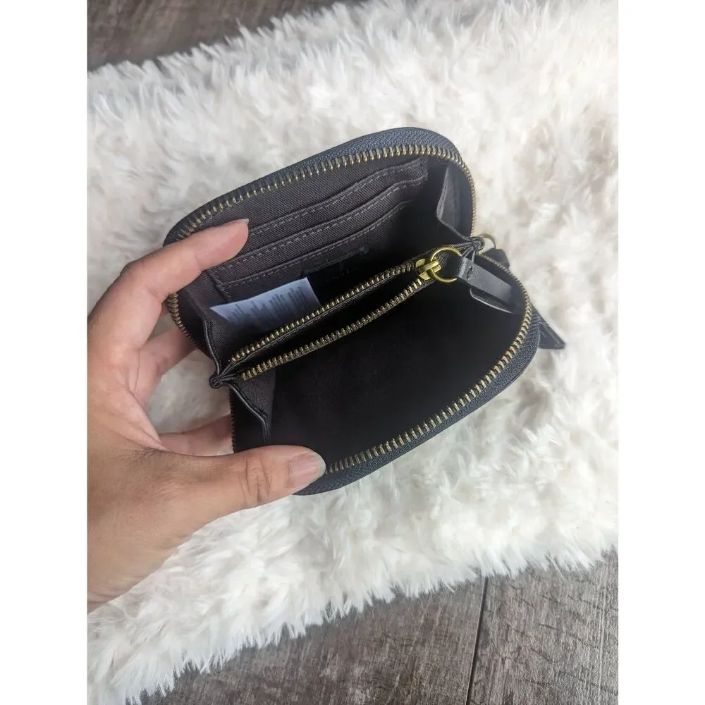 MADEWELL The Zip Wallet Genuine Leather monogram